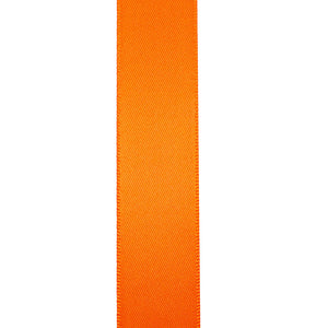 Double Face Satin Ribbon -- Orange Color --- Various Sizes