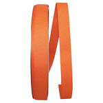 Load image into Gallery viewer, Grosgrain Texture Ribbon -- Orange Color --- Various Sizes
