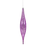 Load image into Gallery viewer, 13" -- Rain Drop Mercury Finish Christmas Ornaments — Various Colors — 2 Pack by Vickerman®
