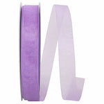 Load image into Gallery viewer, Chiffon Mono Sheer Ribbon -- Orchid Color --- Various Sizes
