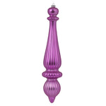 Load image into Gallery viewer, 14" -- Matte &amp; Shiny -- Finial Drop Ornaments --  Various Colors -- 2 Pack by Vickerman®
