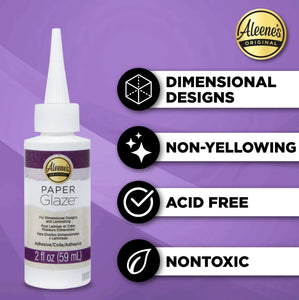 Paper Glaze Dimensional Effects Adhesive,  Aleene's®