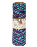 Load image into Gallery viewer, #10 -- (0.5mm) -- Variegated Hemp Cord Spools -- Various Colors by Hemptique®
