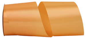 Florist Basics -- Acetate / Satin Supreme Cooler Ribbon -- Peach Color --- Various Sizes