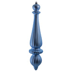 Load image into Gallery viewer, 14&quot; -- Periwinkle Matte-- Finial Drop Ornament (Pack of 2) by Vickerman®
