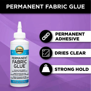 Permanent Fabric Glue Adhesive, 4 fl. Oz.,  Aleene's®