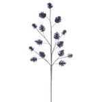 Load image into Gallery viewer, 24" -- Artificial Pinecone Glitter Spray — 6 per Bag — Various Colors -- by Vickerman®
