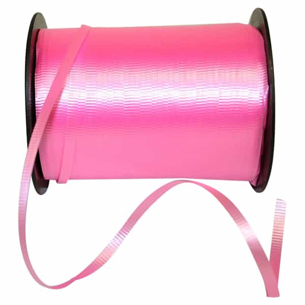 Curling Ribbon --- 3/16 in x 500 yards --- Pink Color