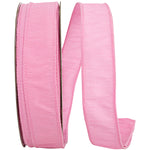 Load image into Gallery viewer, Florist Basics -- Dupioni Supreme Wired Edge Ribbon -- Pink Color - Various Sizes
