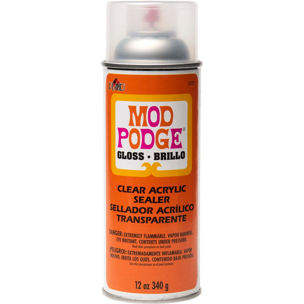 Mod Podge: 12oz Acrylic Spray Sealer CA1469/1470 1470 Gloss