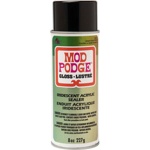 Spray Acrylic Sealer (Gloss Iridescent -- Green to Gold Shift), 11 oz.  Mod Podge®