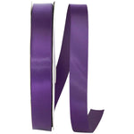 Load image into Gallery viewer, Double Face Satin Ribbon -- Plum Color --- Various Sizes
