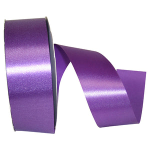 Florist Basics -- Acetate / Satin Supreme Cooler Ribbon -- Purple Color --- Various Sizes
