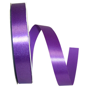 Florist Basics -- Acetate / Satin Supreme Cooler Ribbon -- Purple Color --- Various Sizes