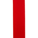 Load image into Gallery viewer, Outdoor Ribbon --- 1-1/2 inch  x  10 yards - Value Velvet Wired Edge Ribbon -- Red Color
