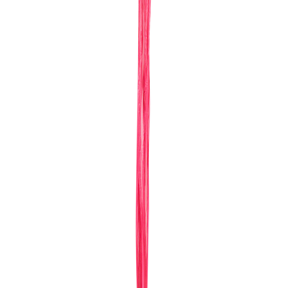 Premium - Matte Finish Raffia Ribbon --- 1/4in x 100 yards --- Red Raspberry Color