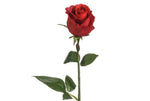 Load image into Gallery viewer, 17.5 in --- Red Color - Rose Bud Spray Artificial Flower
