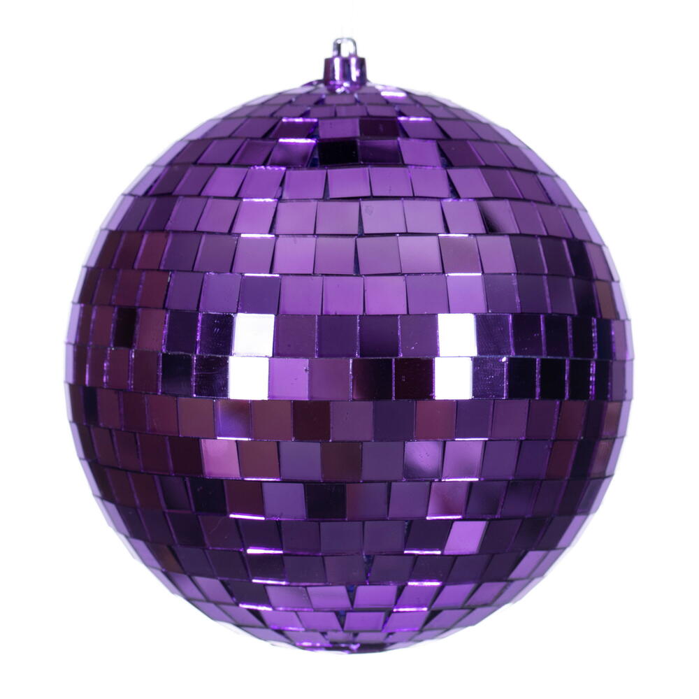 Purple --- Mirror Ball Ornament -- Various Sizes by Vickerman®