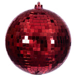 Load image into Gallery viewer, Red --- Mirror Ball Ornament -- Various Sizes by Vickerman®
