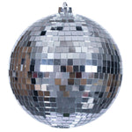 Load image into Gallery viewer, Silver --- Mirror Ball Ornament -- Various Sizes by Vickerman®
