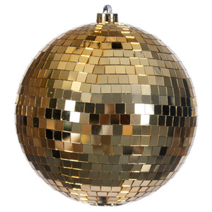 Gold --- Mirror Ball Ornament -- Various Sizes by Vickerman®