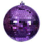 Load image into Gallery viewer, Purple --- Mirror Ball Ornament -- Various Sizes by Vickerman®
