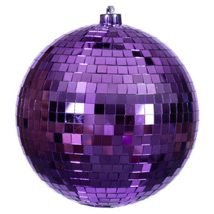 Purple --- Mirror Ball Ornament -- Various Sizes by Vickerman®