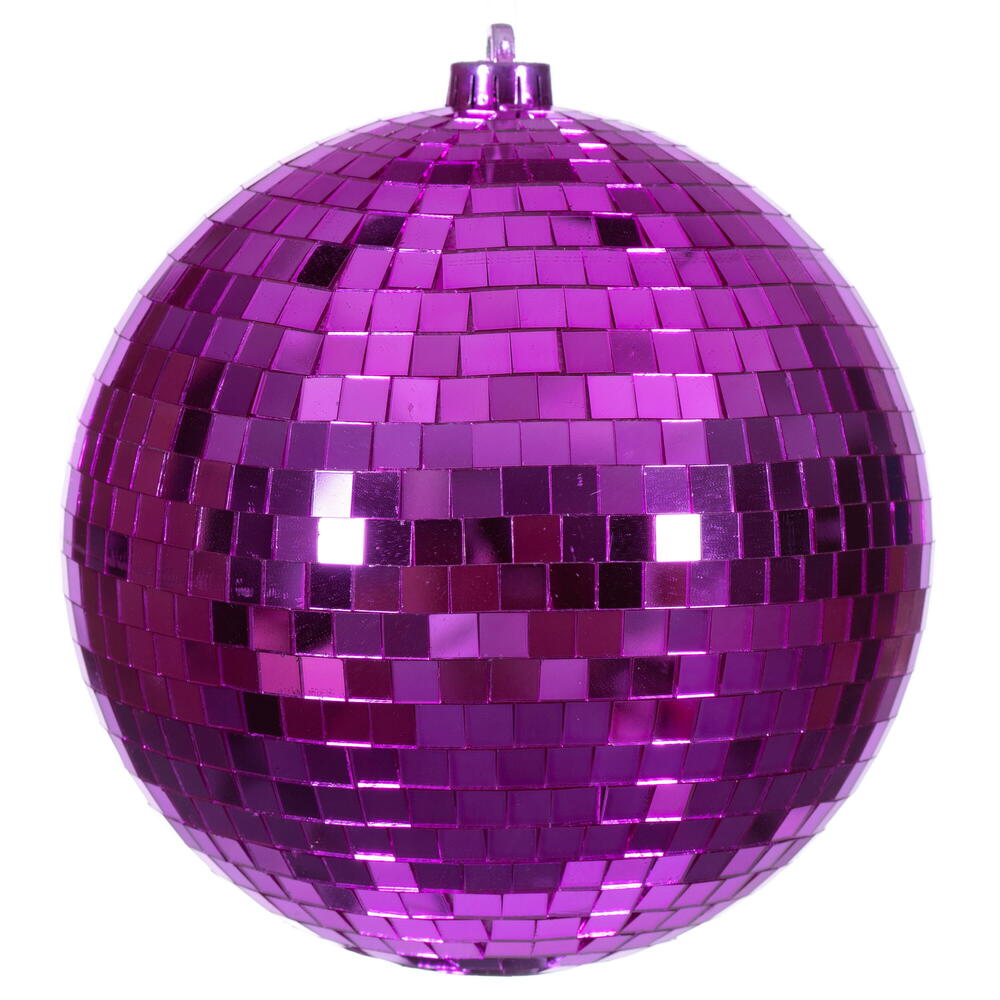 Fuchsia --- Mirror Ball Ornament -- Various Sizes by Vickerman®