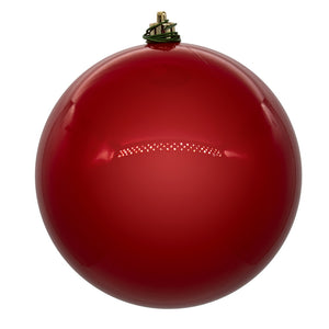 Red --- Pearl Finish - Ball Ornament -- Various Sizes by Vickerman®