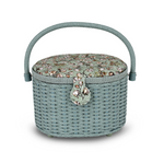 Load image into Gallery viewer, Small Oval Weaved - Sewing Basket by DRITZ®
