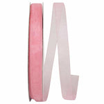 Load image into Gallery viewer, Chiffon Mono Sheer Ribbon -- Rose Pink Color --- Various Sizes
