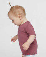 Load image into Gallery viewer, Baby Fine Jersey T-shirt - 100% Cotton - Rouge
