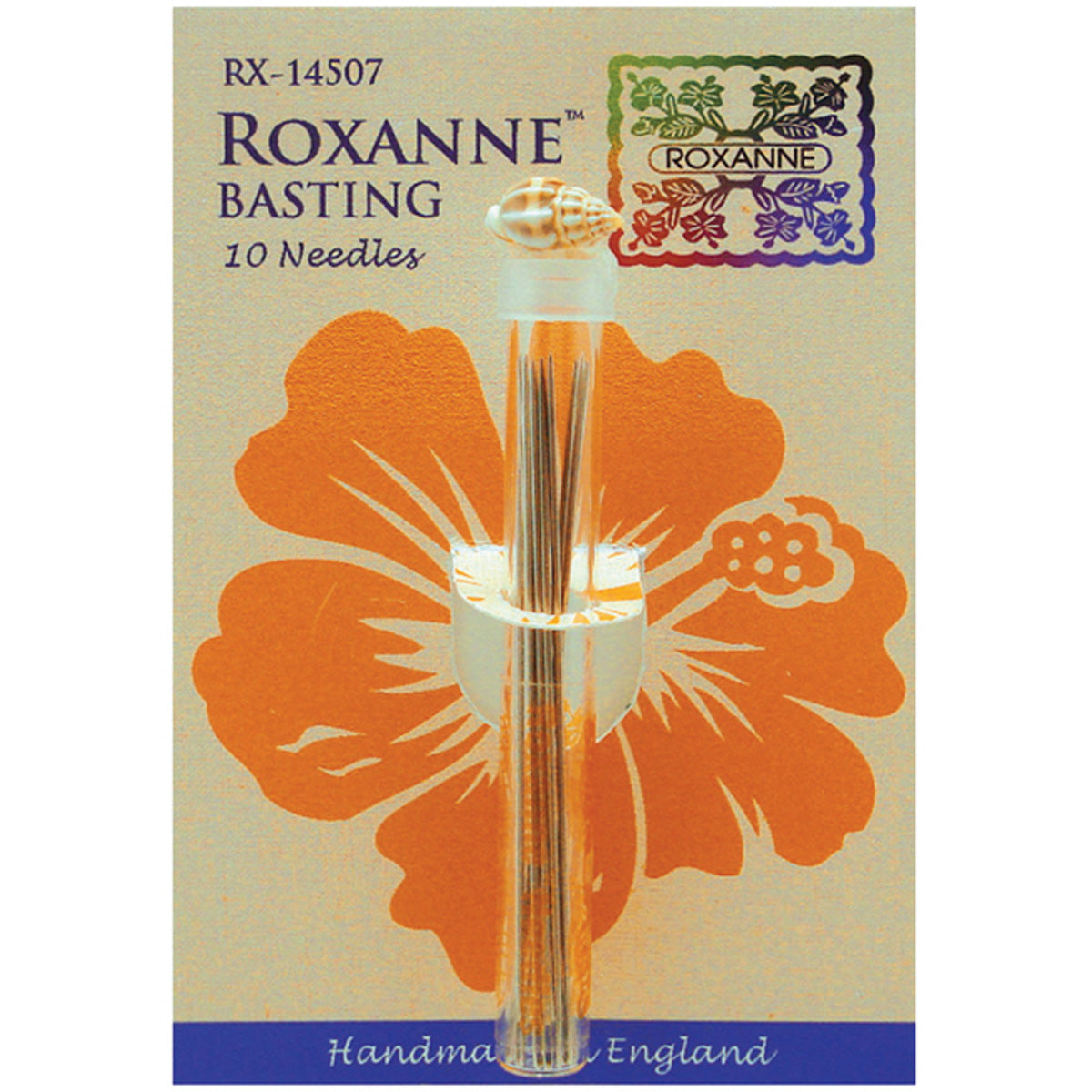 Basting -- Pack of 10  --  Ref. RX-14507 -- Hand Sewing Needles by Roxanne®