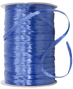 Load image into Gallery viewer, Premium - Pearl Finish Raffia Ribbon --- 1/4in x 100 yards --- Royal Color
