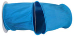Load image into Gallery viewer, Extra-wide Florist Basics Dupioni Supreme Wired Edge Ribbon in vibrant Royal, 4 inches wide by 10 yards, designed for oversized bows, tree toppers, luxury gift packaging, and event décor.

