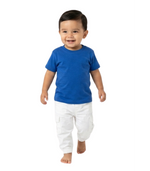 Load image into Gallery viewer, Baby Fine Jersey T-shirt - 100% Cotton - Royal
