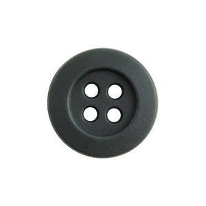 Rubber Shirt Buttons -- Size: 20L / 12.5mm -- Grey Color