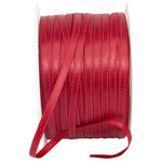 Load image into Gallery viewer, Double Face Satin Ribbon -- Scarlet Color --- Various Sizes
