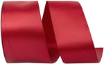 Load image into Gallery viewer, Double Face Satin Ribbon -- Scarlet Color --- Various Sizes
