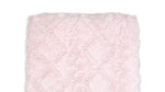 Load image into Gallery viewer, Sculpted Soft Plush Baby Blanket -- 30 x 36 in - Pink Color
