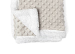 Load image into Gallery viewer, Popcorn Sherpa Baby Blanket -- 30 x 40 in - Grey Color

