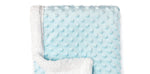 Load image into Gallery viewer, Popcorn Sherpa Baby Blanket -- 30 x 40 in - Blue Color
