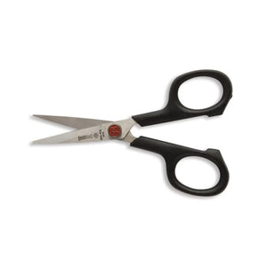 4 1/4" --- Light-weight - Red Dot Embroidery Scissors, Black Color by Mundial®