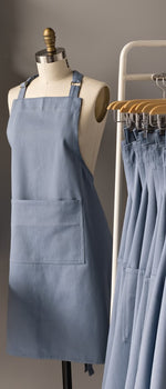 Load image into Gallery viewer, Slate Blue - Chef&#39;s Apron by Now Designs®
