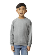 Load image into Gallery viewer, Heavy Blend Crewneck -- Youth Sweatshirt -- Sport Grey Color
