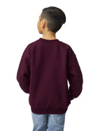 Load image into Gallery viewer, Heavy Blend Crewneck -- Youth Sweatshirt -- Maroon Color
