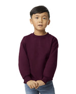 Load image into Gallery viewer, Heavy Blend Crewneck -- Youth Sweatshirt -- Maroon Color
