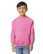 Load image into Gallery viewer, Youth Heavy Blend™ Fleece Crewneck Sweatshirt -- Pink Color
