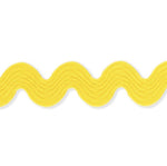 Load image into Gallery viewer, Rick Rack - Medium Size: 1/2" x 2 1/2 yds. by Wrights® - Yellow Color
