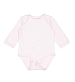 Load image into Gallery viewer, Baby Long Sleeve Jersey Bodysuit - 100% Cotton -- Light Pink
